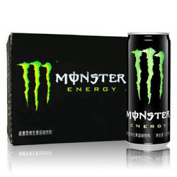 魔爪 Monster 能量型 维生素 运动饮料 330ml*24罐整箱装（新老包装随机发货） *2件