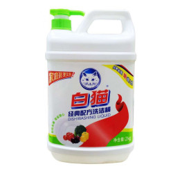 白猫 经典配方洗洁精 2000g  