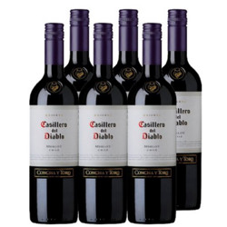 Casillero del Diablo 红魔鬼 梅洛红葡萄酒 750ml*6瓶 