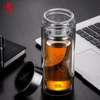 富光 双层玻璃杯