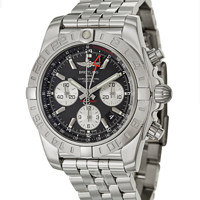 BREITLING 百年灵 Chronomat 44 GMT系列 AB042011-BB56-375A 男款机械表