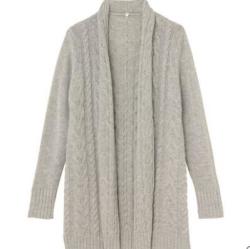 MUJI 无印良品 W5AA042 女式披肩开衫