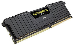 Corsair Vengeance LPX 8GB (1x8GB) DDR4 DRAM 2666MHz (PC4-21300) C16 内存套装 - 黒色