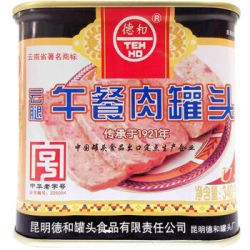 【京东超市】云南特产 德和 午餐肉罐头340g