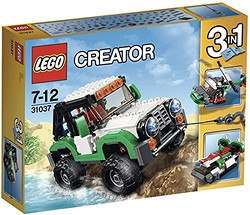 LEGO 乐高 创意百变系列 31037 水陆空三合一探险车 
