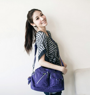 Kipling 凯浦林 Defea 女士手提包 HB6855 544 蓝色