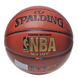 SPALDING 斯伯丁 64-435/74-607Y 室内外用 经典款 篮球 PU材质*3个