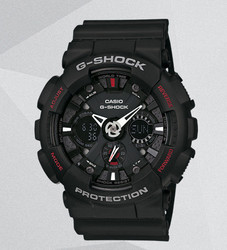 CASIO 卡西欧  G-SHOCK系列 GA-120-1A 男士双显运动手表