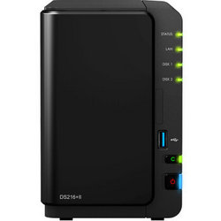 Synology 群晖 DS216+II NAS网络存储服务器