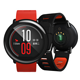 AMAZFIT 华米运动手表 智能手表  陶瓷表圈 GPS实时轨迹 红色硅胶腕带 支持iOS、Android系统