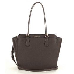 Michael Kors  DEE DEE系列 30F6STWT4B 大号单肩/斜挎托特包 棕色