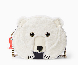 kate spade NEW YORK cold comforts polar bear crossbody 女士斜挎包