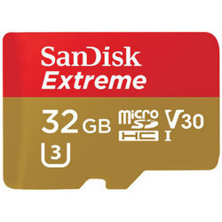 SanDisk 闪迪 至尊极速移动 MicroSDHC UHS-I存储卡 TF卡 32GB+赠品