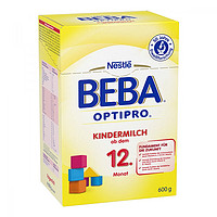 Nestlé BEBA 贝巴 OptiPro系列 婴幼儿配方奶粉12+段 600g 