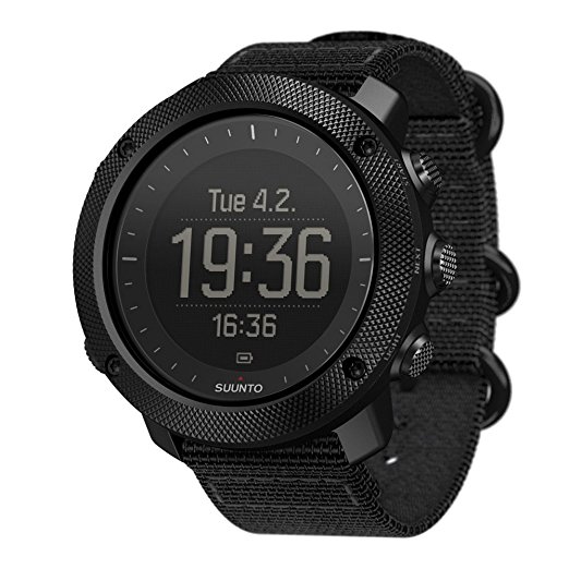 SUUNTO 颂拓 TRAVERSE 远征系列 ALPHA COPPER 户外运动手表 SS022469000 黑色