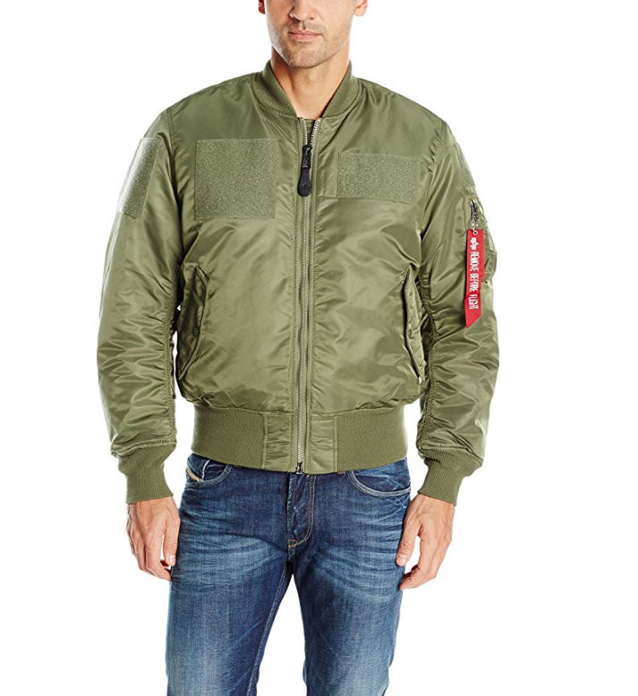 限尺码:alpha industries ma-1 飞行员夹克