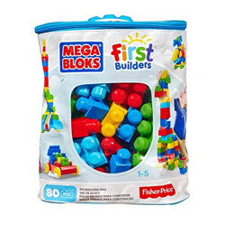 MEGA BLOKS 美高 DCH62/DCH63 积木玩具（80粒、大颗粒） 