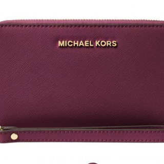 MICHAEL KORS 迈克·科尔斯 Jet Set Travel系列 女士长款拉链钱包/手包
