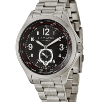 HAMILTON 汉米尔顿 Khaki Aviation QNE系列 H76655133 男款机械腕表