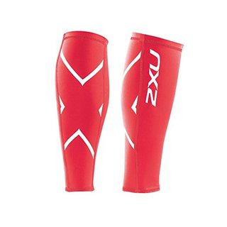 2XU 压缩小腿套 一对装 UA1987b RED/RED L