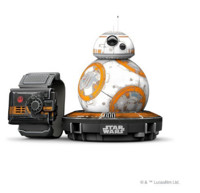 中亚prime会员：Sphero Star Wars 星球大战 遥控智能球型机器人BB-8 特别战损版 （附带原力手环）