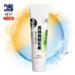 蝶印 马油洗面奶 桃叶添加型 120gx1瓶