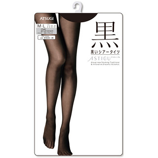 ATSUGI 厚木 黑系列 sheer tights 长筒袜