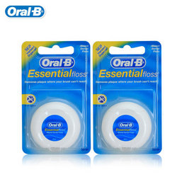 Oral-B 欧乐-B 微蜡牙线 50m*2件