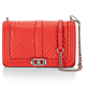  REBECCA MINKOFF GEO QUILTED LOVE  单肩链条包　