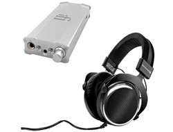 beyerdynamic 拜亚动力 T90 头戴式耳机 + iFi Micro iCan SE 耳机放大器