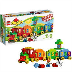 【京东超市】乐高 (LEGO)  B&M DUPLO 乐高得宝创意拼砌系列  数字火车 10558 积木低幼启蒙益智玩具
