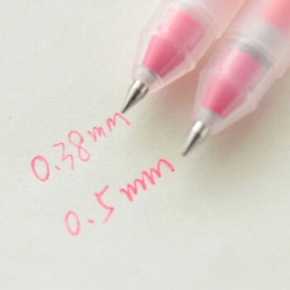 MUJI 无印良品 彩色中性笔 0.38mm