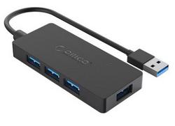 ORICO 奥睿科  USB3.0高速便携4口分线器