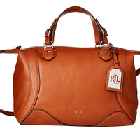 拉夫劳伦LAUREN Ralph Lauren Birchfield Santana 女款中号单肩包