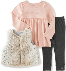 Calvin Klein 女宝宝 时尚套装 3件套