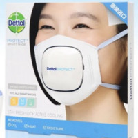 Dettol 滴露 智慧型口罩 防护微型通风器*1＋滴露口罩*4