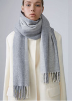 Acne Studios Canada Bengal 羊毛拼色条纹围巾/披肩 多色可选