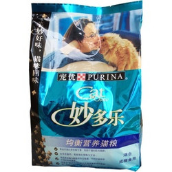 CatChow 妙多乐 宠物成猫 均衡营养猫粮 1.5kg*3件