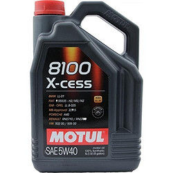 MOTUL 摩特 8100 X-CESS 5W-40 全合成机油 5L