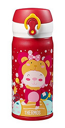 THERMOS 膳魔师 Lion猴年限量版不锈钢保温/保冷杯350ml（红）(JNL-353XL RD)