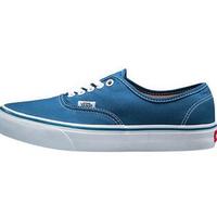 VANS 范斯 Authentic VN-0EE3NVY 蓝色帆布面低帮男士滑板鞋