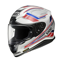 SHOEI Z-7 全覆式摩托头盔 DOMINANCE TC-1 红白配色 