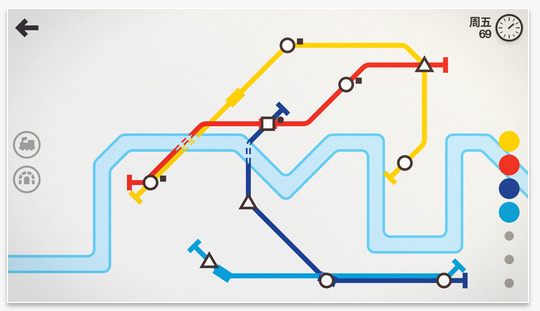  《Mini Metro（迷你地铁）》iOS数字版游戏