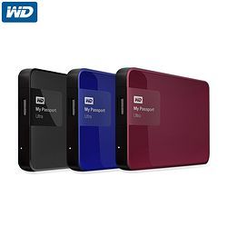 WD 西部数据 My Passport Ultra 升级版 1TB 移动硬盘