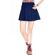 22日10点：Cache Cache 2209001446 纯色条纹 半身波浪短裙