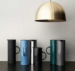 Stelton 935 0.5升真空壶，黑色