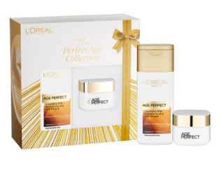 L'OREAL PARIS 巴黎欧莱雅 金致臻颜 保湿礼盒（洁面乳 200ml+日霜 50ml）