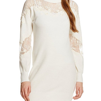 snidel SWNO164062 女士透视针织连衣裙（16年10月限定款）