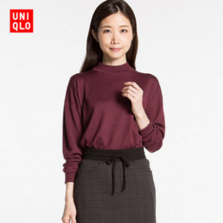 UNIQLO 优衣库 179476 女士美利奴中高领针织衫 