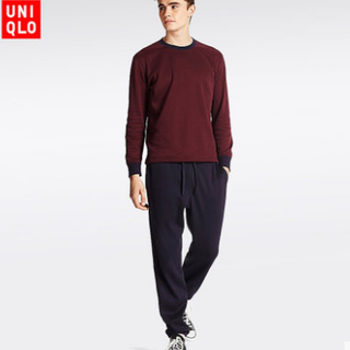UNIQLO 优衣库 172815 男士绒面针织套装